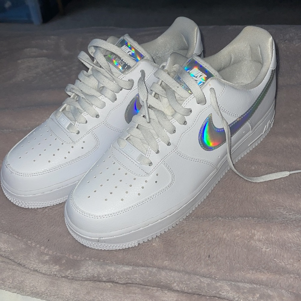 Holographic Nike Air Forces